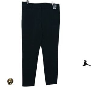 NWT NY&CO The Audrey pant Size 10 Dark Green Slim LEG WOMENS WORK